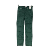 J.CREW Green Cotton Ankle Pants Size 25