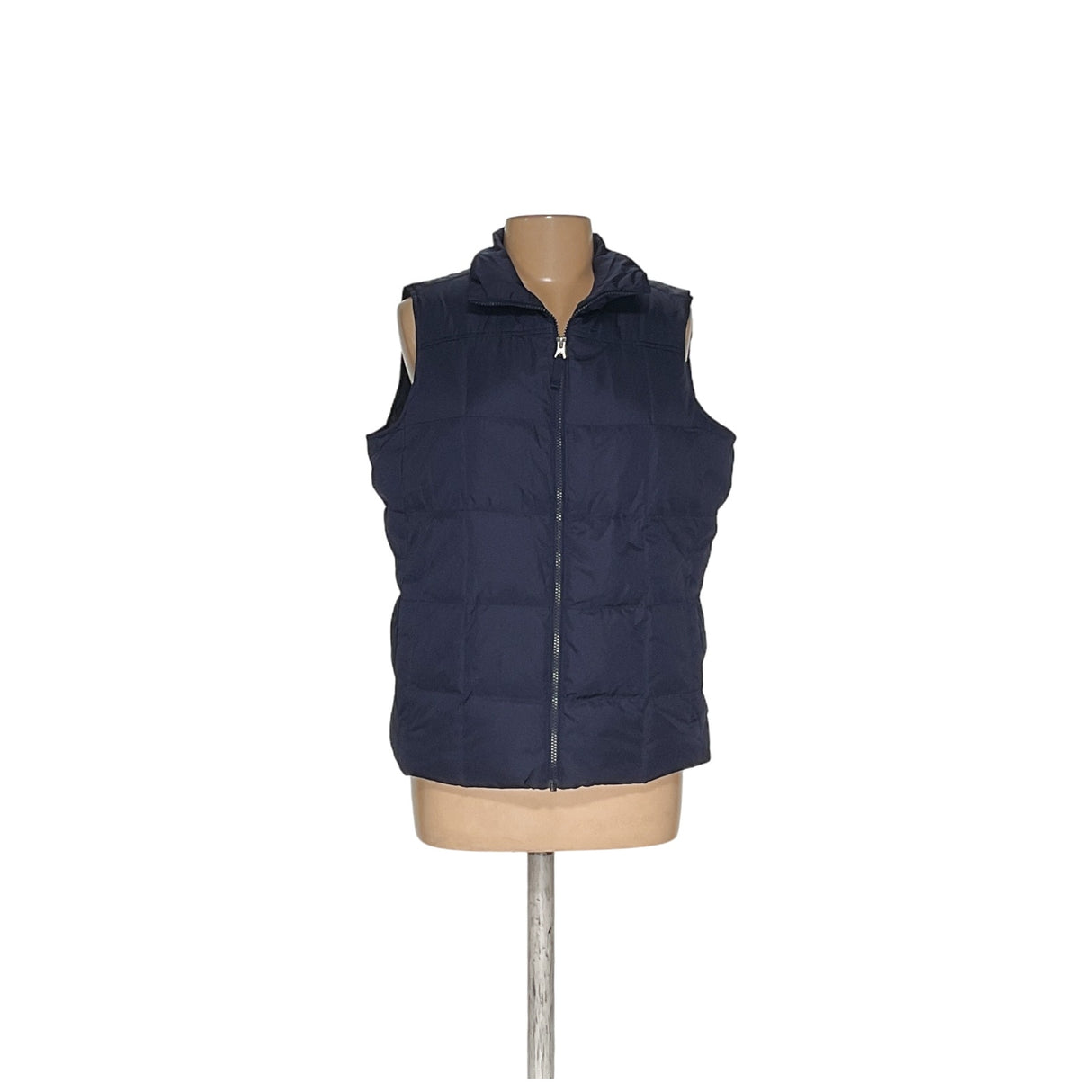 Lands' End Blue Women's Vest, Size L