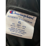 Champion Black XL Henley Sweatshirt