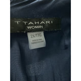 Tahari Blue Plus Size Blouson Dress