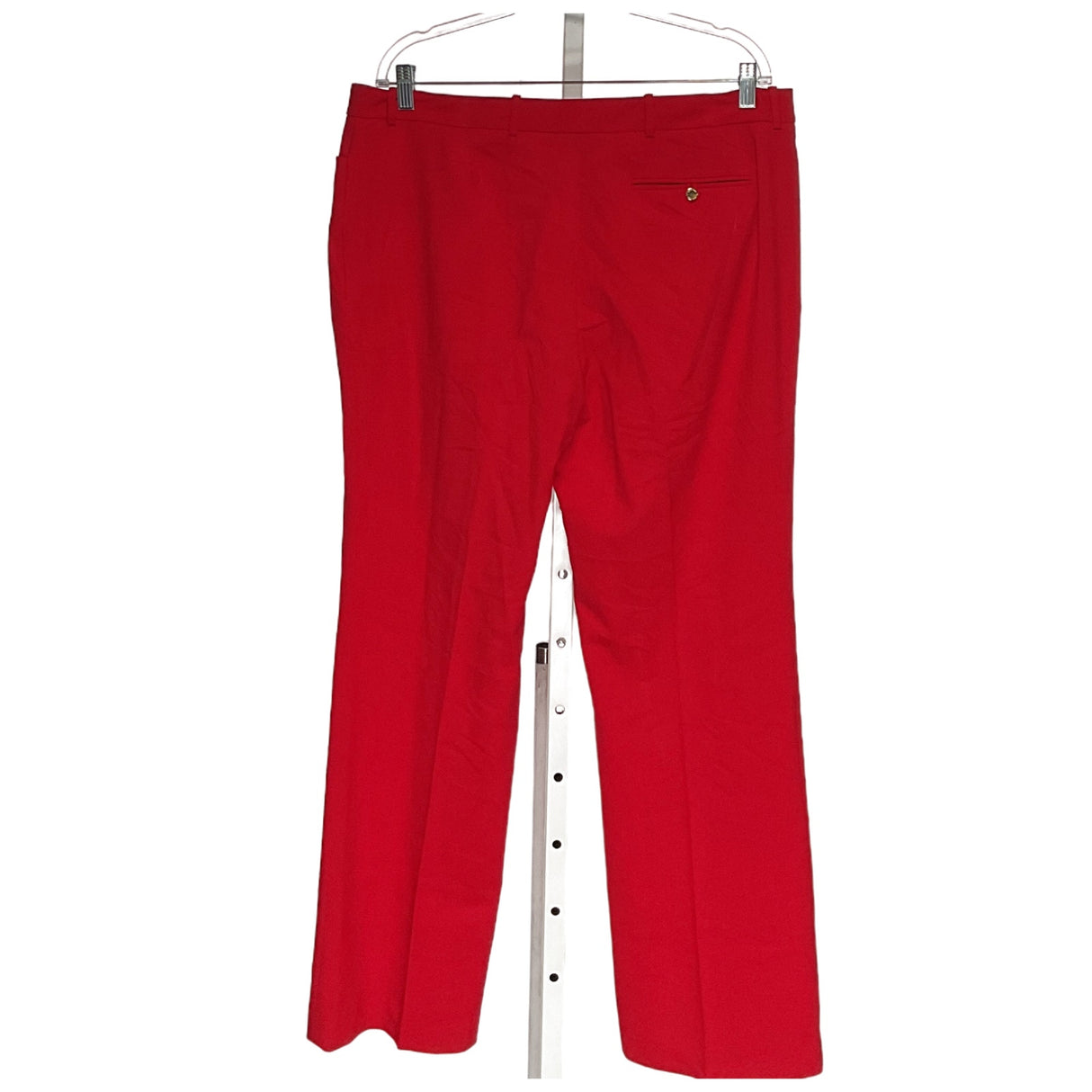 Calvin Klein Red Ankle Pants Size 14