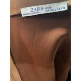 ZARA Brown Corduroy Mini Skirt