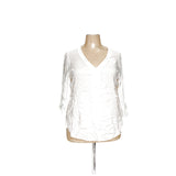 Chico's White Plus Size Blouse