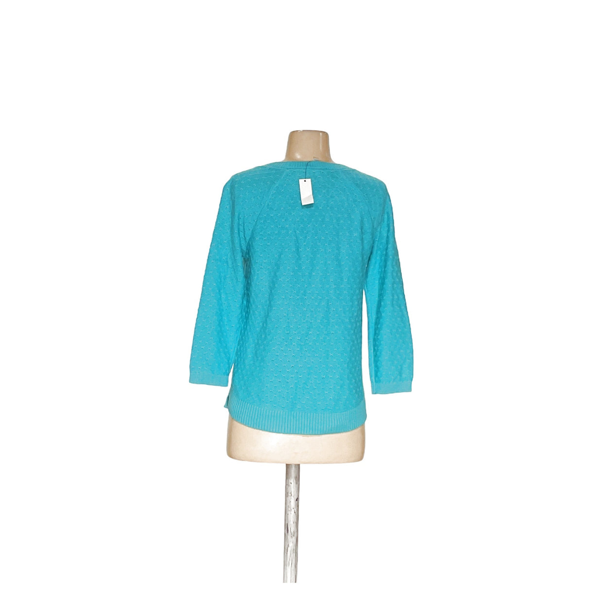 Talbots Blue Cotton Women's Sweater