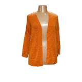 LOFT Orange Lace Cardigan - XL