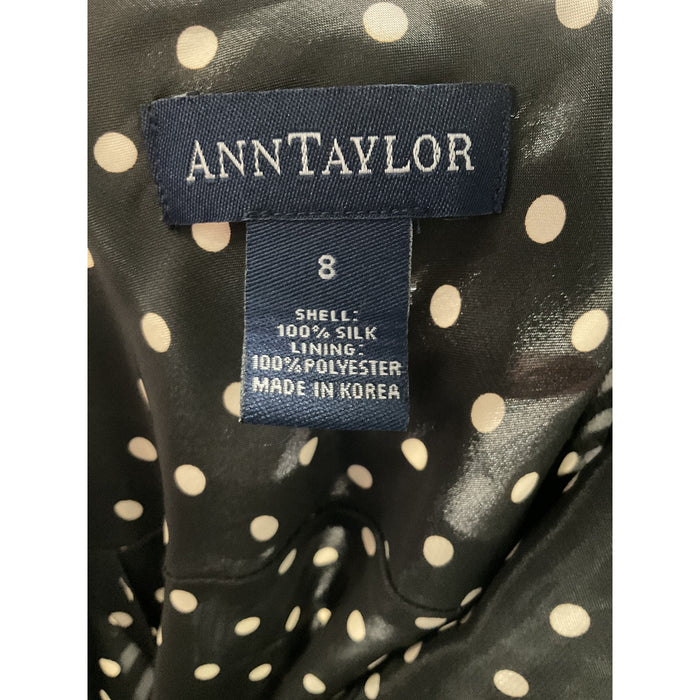 Ann Taylor A-Line Midi Dress - Size 8