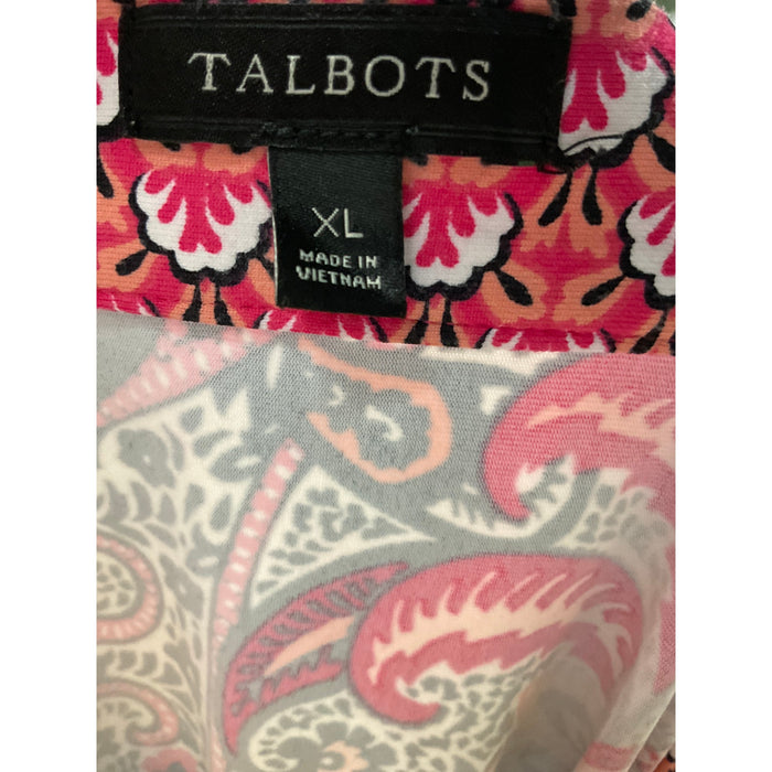 Talbots Multicolor Shift Dress - XL