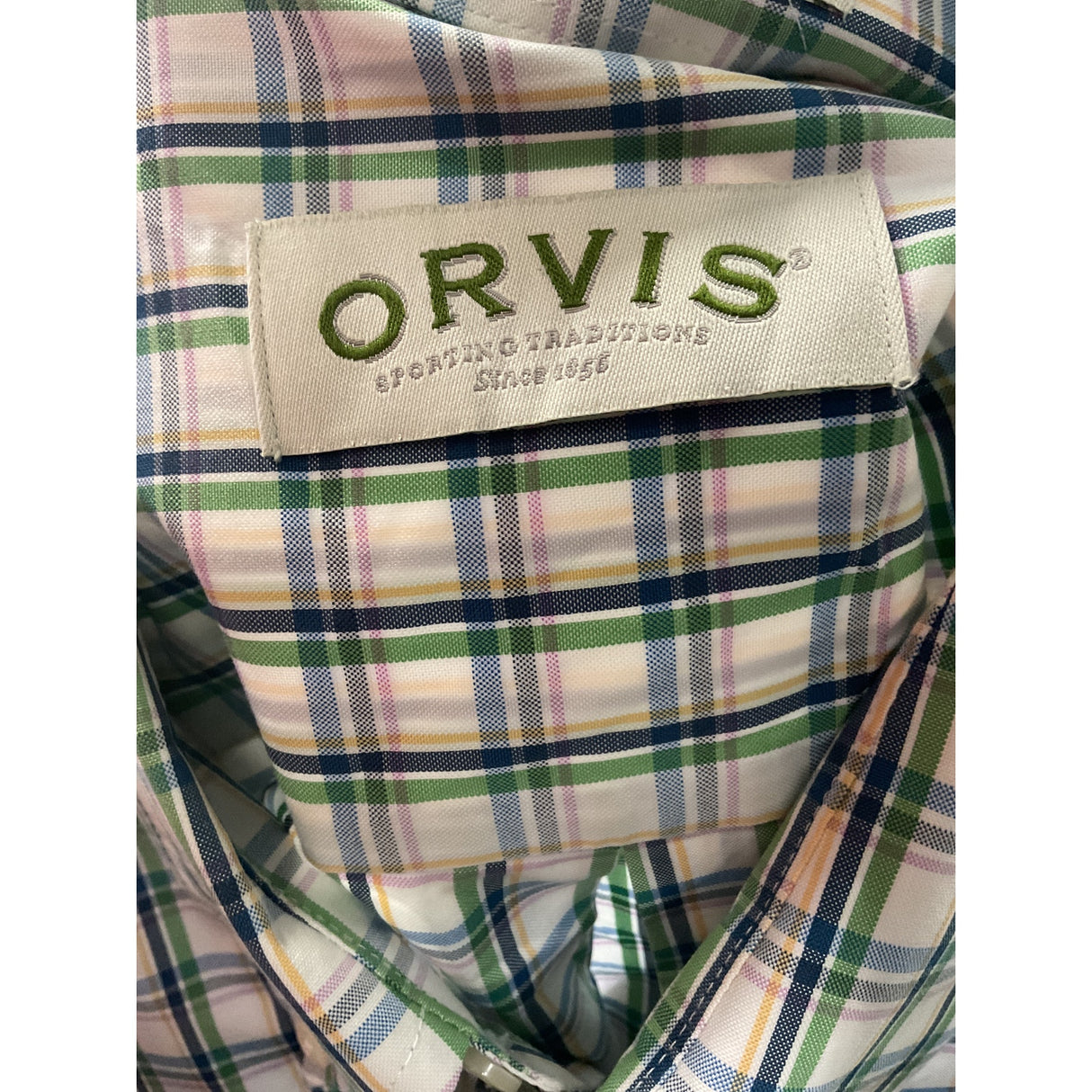 Orvis Multicolor Men's XXL Button-Up Shirt