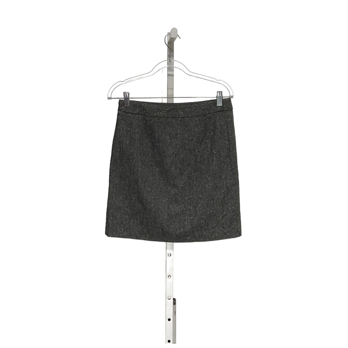 Ann Taylor Gray Mini Skirt sz 0