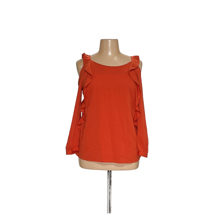 Chico's Orange Plus Size Blouse, Size 1