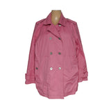 Tommy Hilfiger Pink Trench Coat - Women's 3X