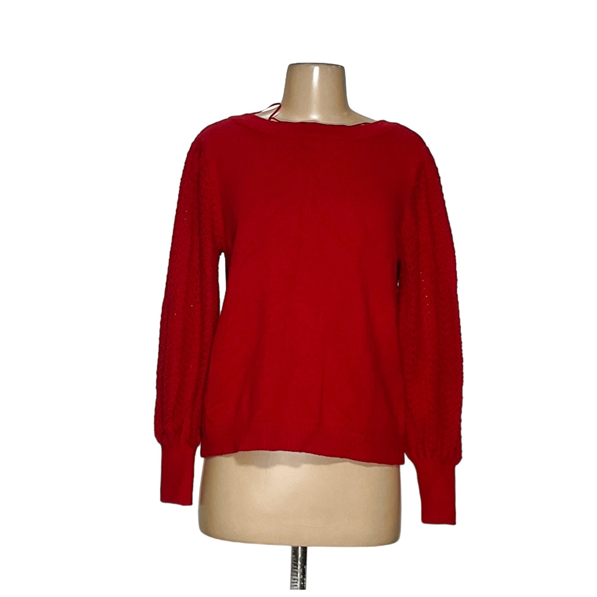 Charter Club Red Pullover Sweater - Women's L