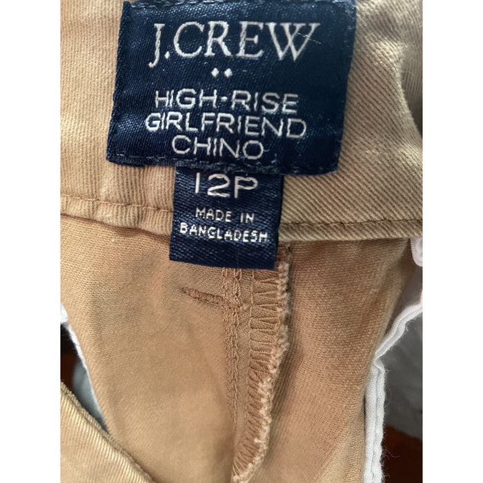 J. CREW Beige Ankle Pants 12P