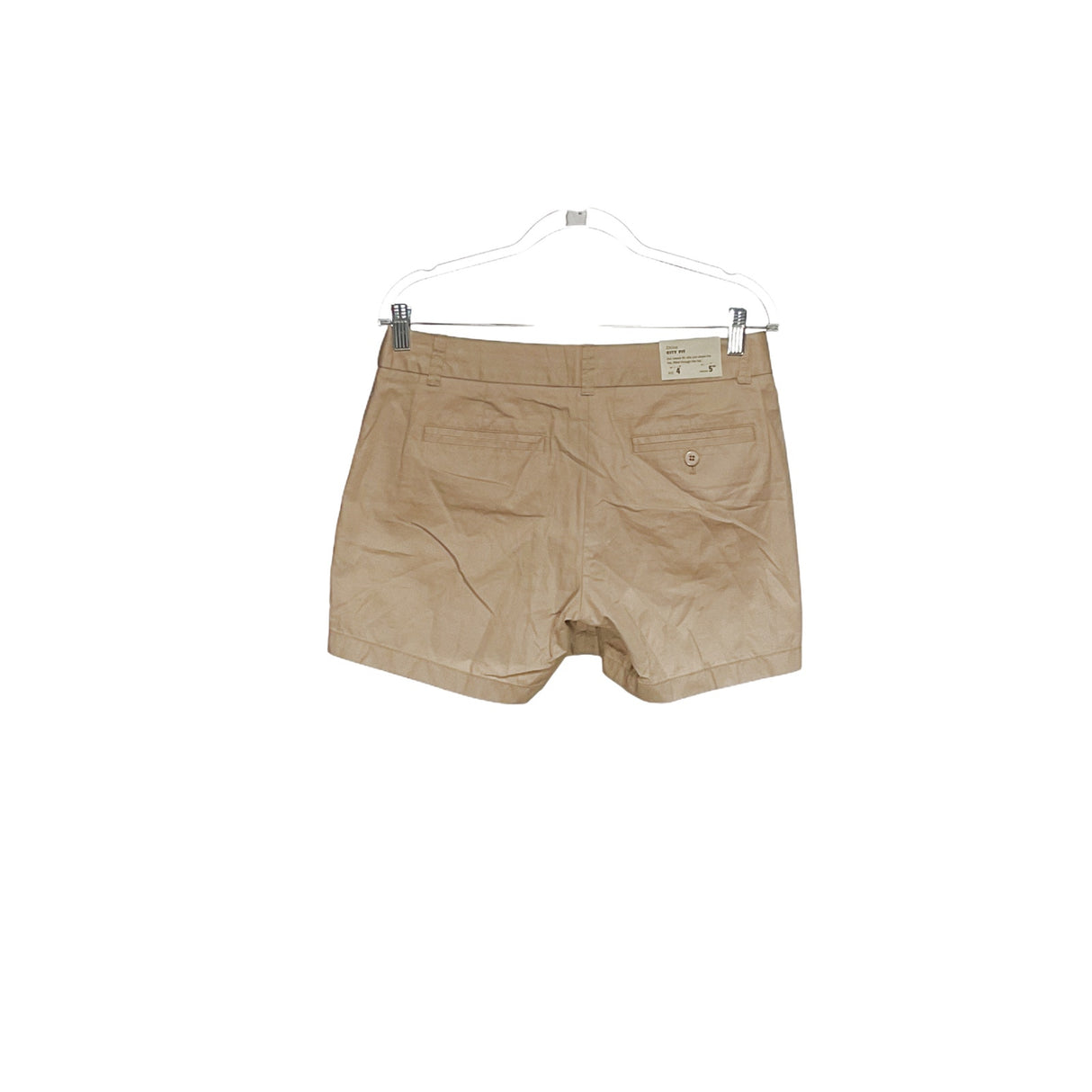 J. Crew Beige Sailor Shorts Size 4 100% Cotton