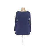 Chico's Purple Crepe Top - Women's L