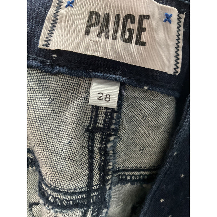 Paige Blue Ankle Jeans, Size 28