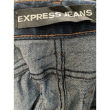 Express Blue Low-Rise Jeans, Size 10s