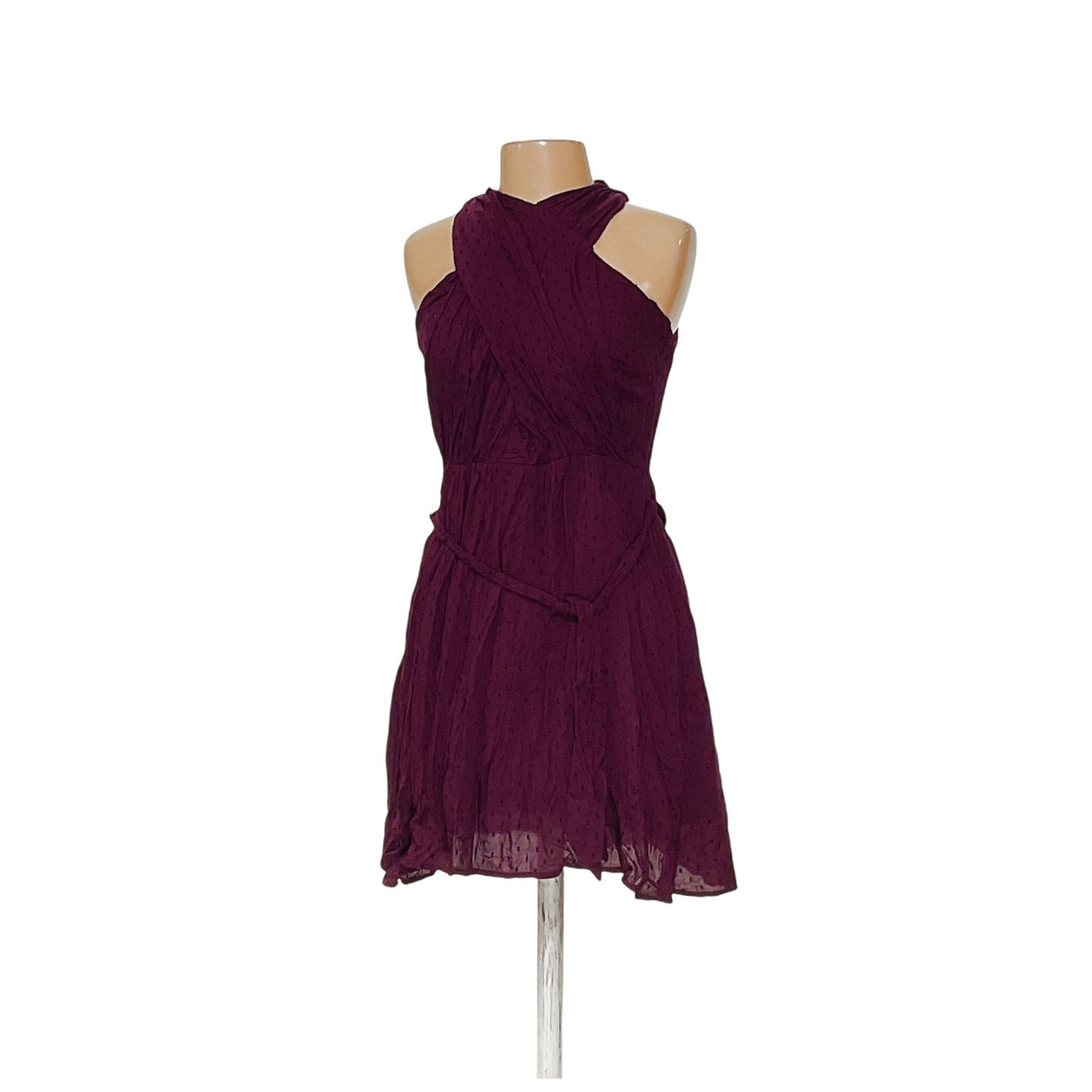 LOFT Purple Midi Dress