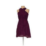 LOFT Purple Midi Dress