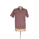 Wrangler Purple Men's Short Sleeve Shirt