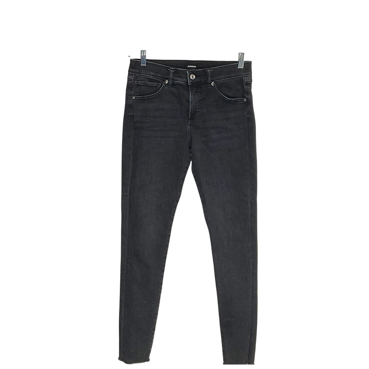 Express Black Skinny Jeans - Size 4R