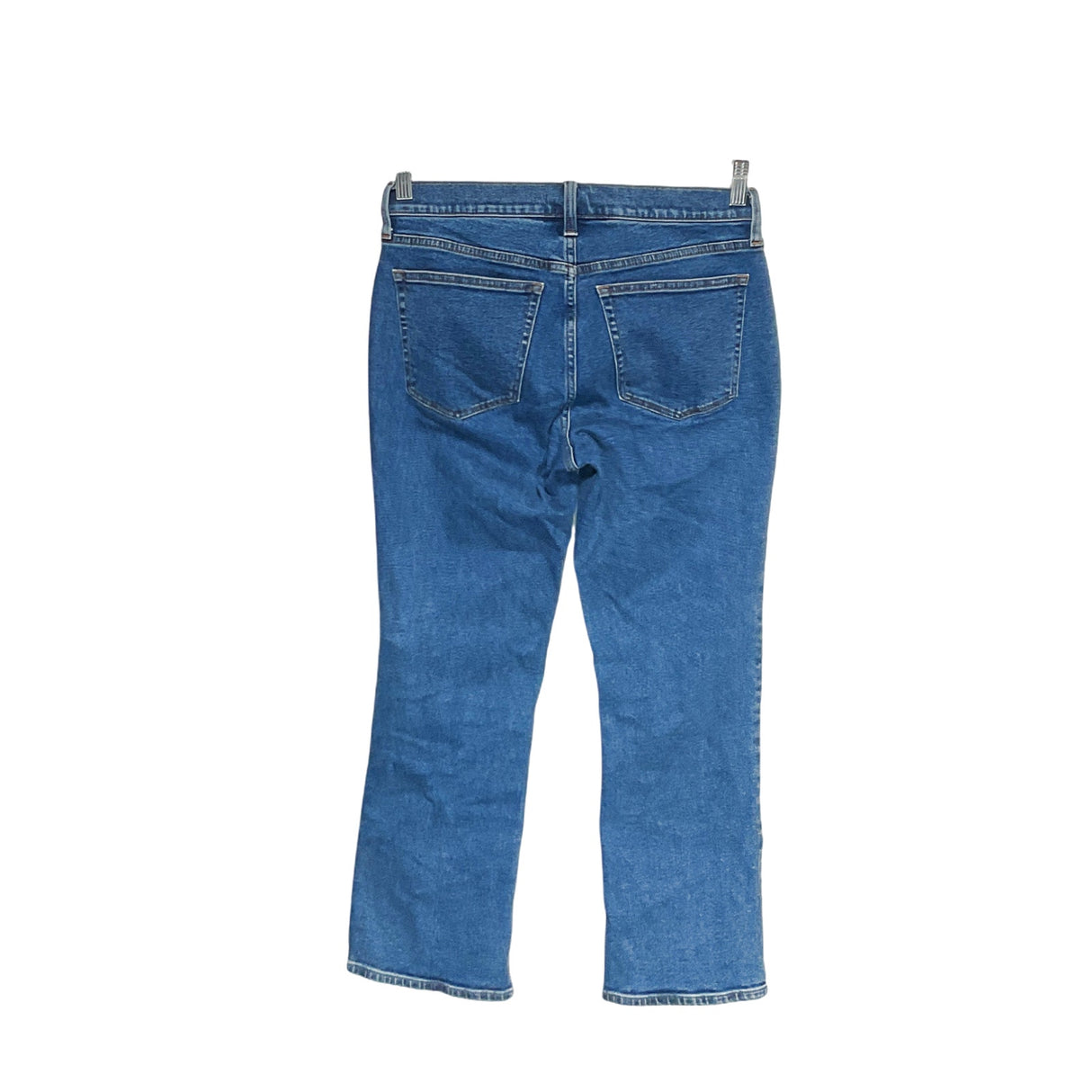 J. Crew Blue Women's Flare Crop Jeans - Size 27