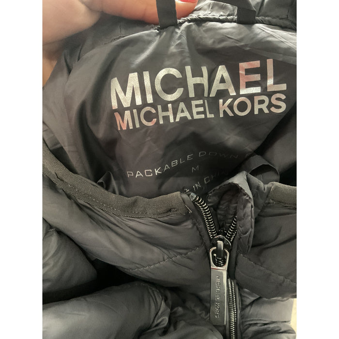 Michael Kors Gray Quilted Jacket - Women's M