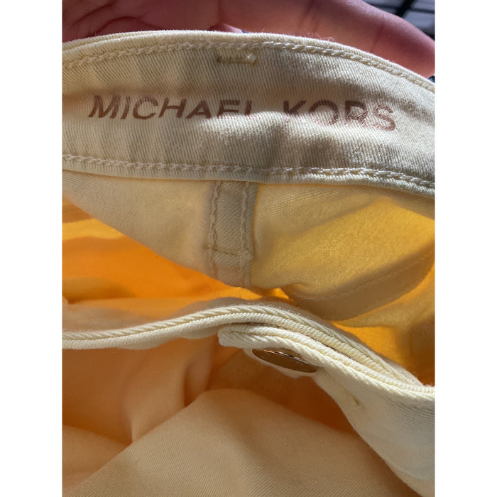 Michael Kors Yellow Ankle Jeans, Women's Size 6