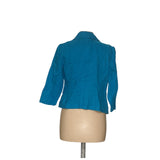 Women's Chico's Blue Cotton Cardigan - Size 0