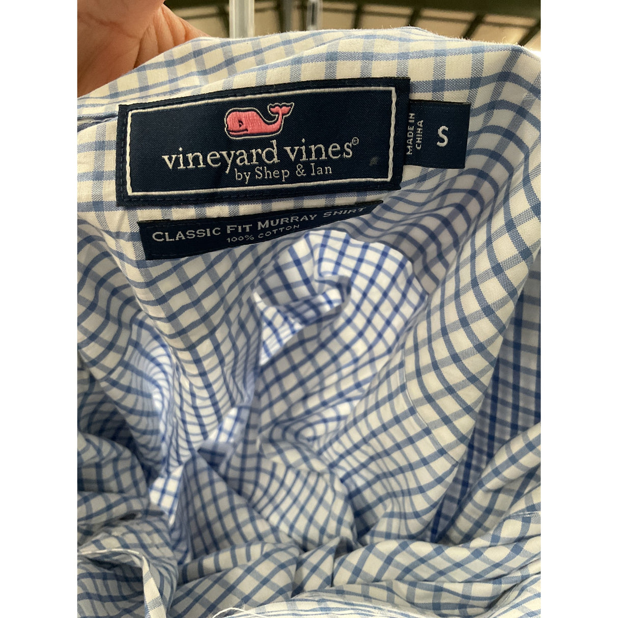 Vineyard Vines Blue Dress Shirt - Men's Size S