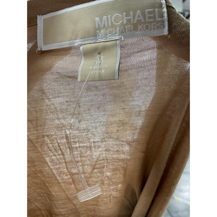 Michael Kors Brown Rayon Blouse