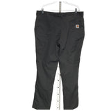 Carhartt Men's Gray Cotton Ankle Pants, Size 38