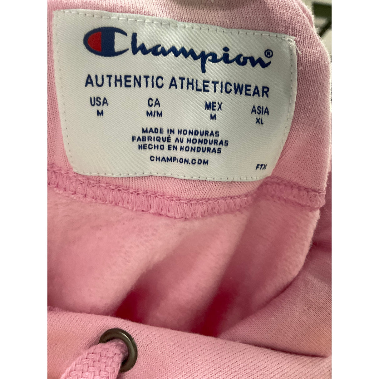 Champion Pink Polyester Pullover Sweater