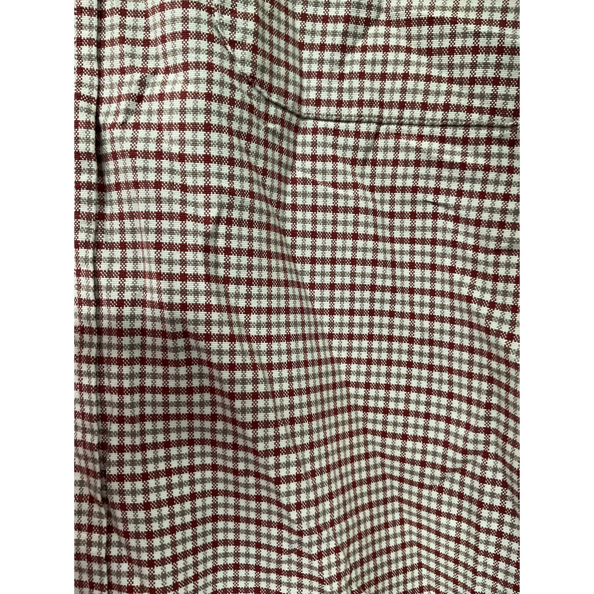 L.L.Bean Red Tattersall Shirt