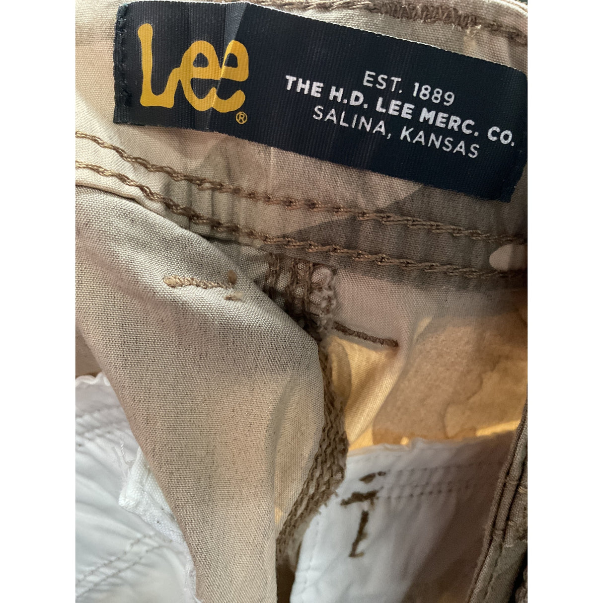 Lee Multicolor Bermuda Shorts - Size 36