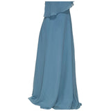 Elegant Azazie Blue Maxi Dress a6