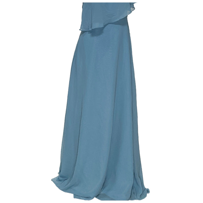 Elegant Azazie Blue Maxi Dress a6