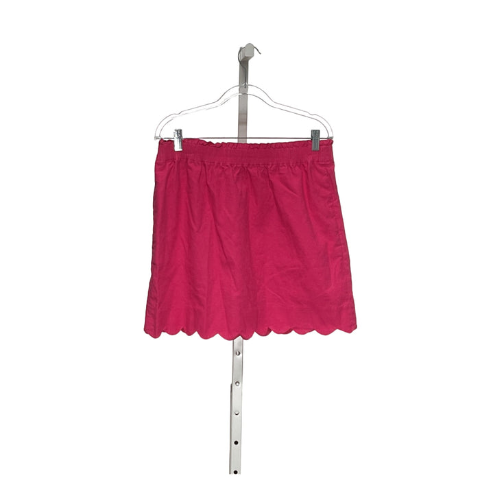 J. CREW Pink Linen Mini Skirt - Size 12