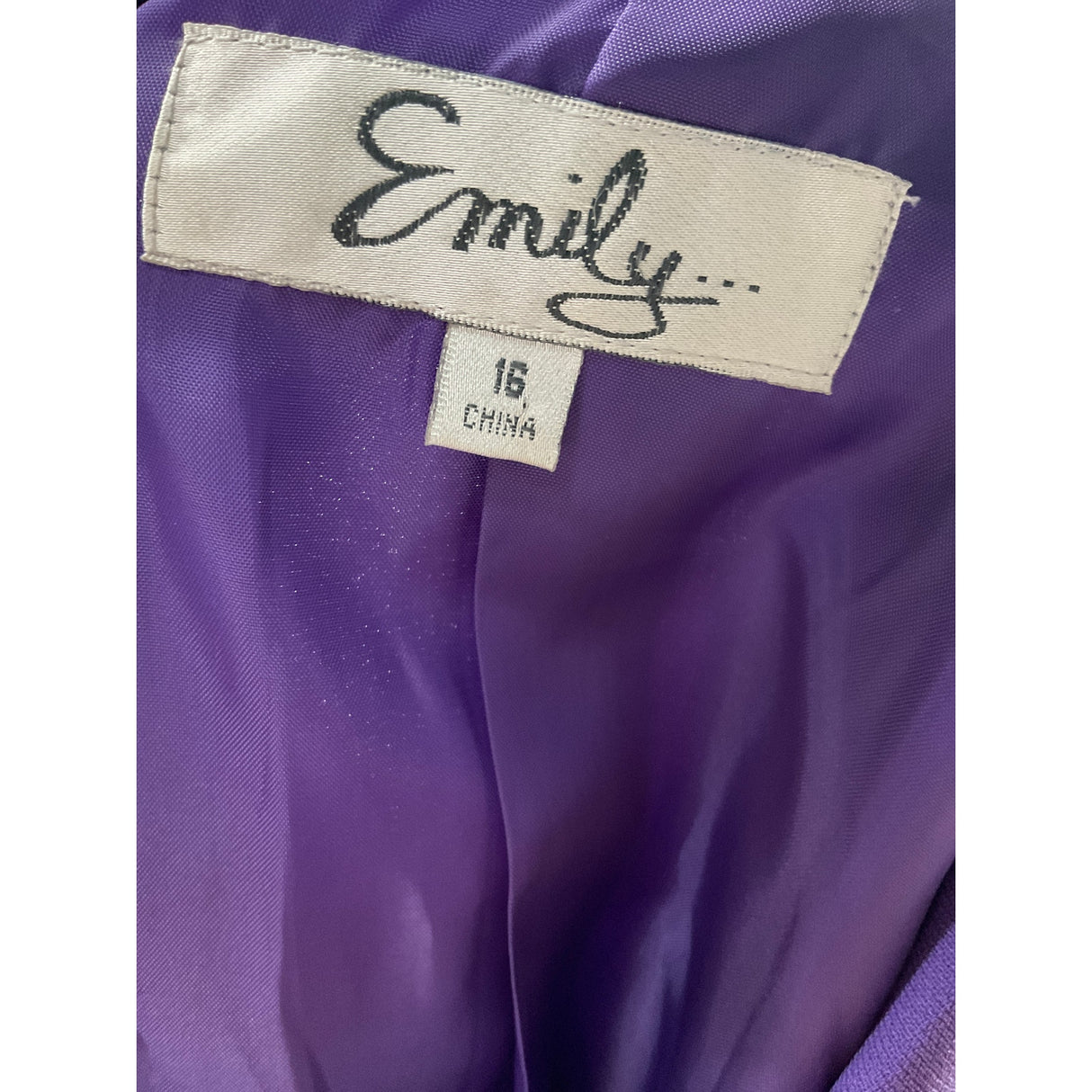 Emily Purple Outfit - Size 16