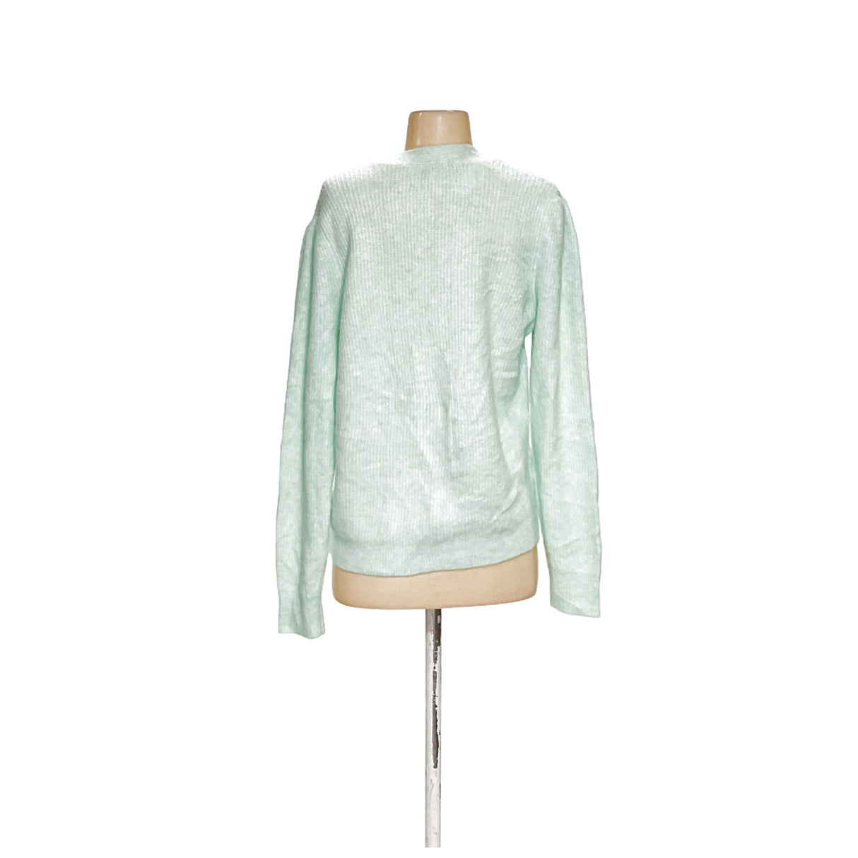 LOFT Green Acrylic Cardigan Sweater - Women's M