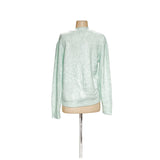 LOFT Green Acrylic Cardigan Sweater - Women's M