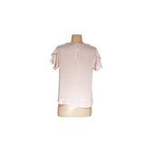 Banana Republic Pink Chiffon Casual Blouse