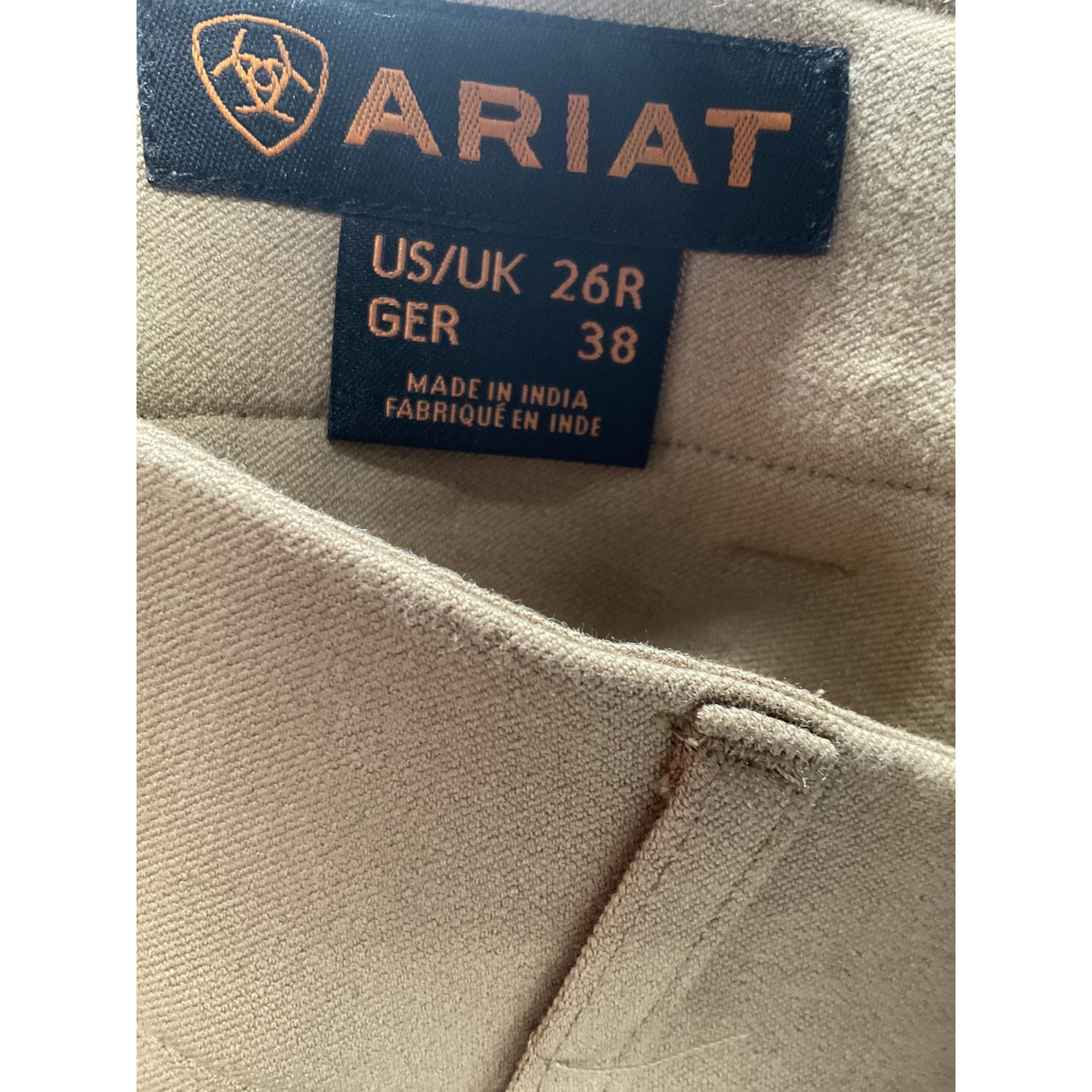 Ariat Beige Ankle Pants 26R