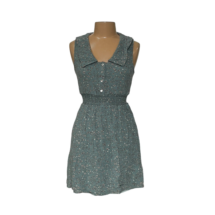 Gilli Blouson Dress - Green, Size S