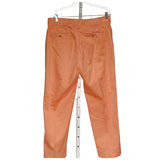 Orvis orange cotton pants