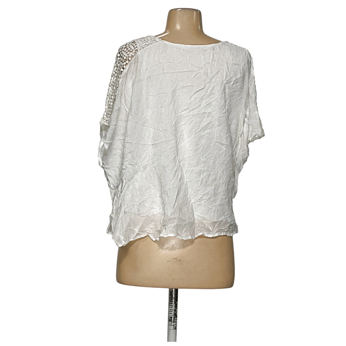 White Democracy Blouse - Women's Size M