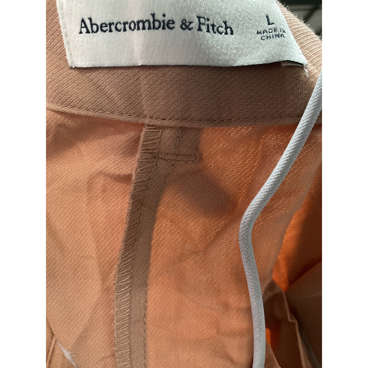 A&F Brown Sailor Shorts, Size L