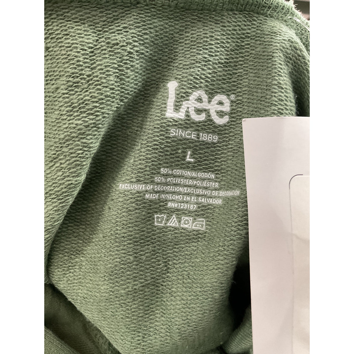 Lee Green Pullover Hoodie - Women's L