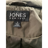 Jones New York Green Puffer Jacket - Women's S