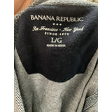 Banana Republic Men's Gray Polo size L